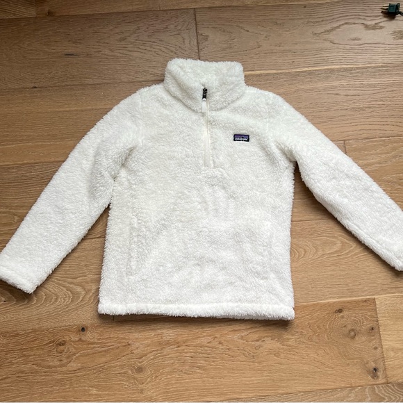 Girls Patagonia fleece 1/4 zip size large 12 - Picture 1 of 7
